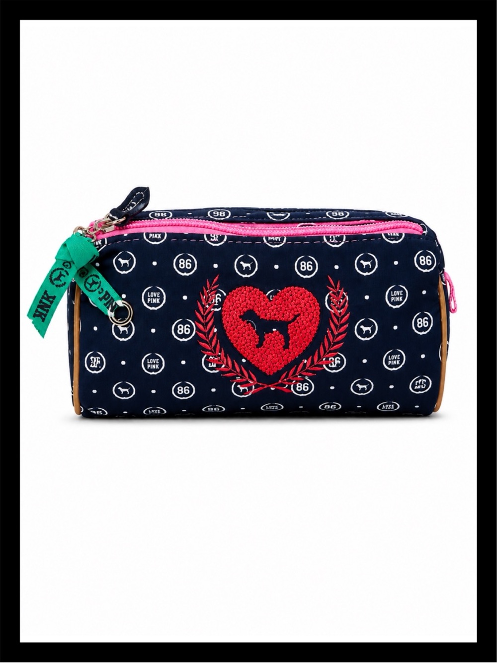 💕ⓅⒾⓃⓀ ⓋⓈ Y2K/VINTAGE Monogram Beauty Bag💕